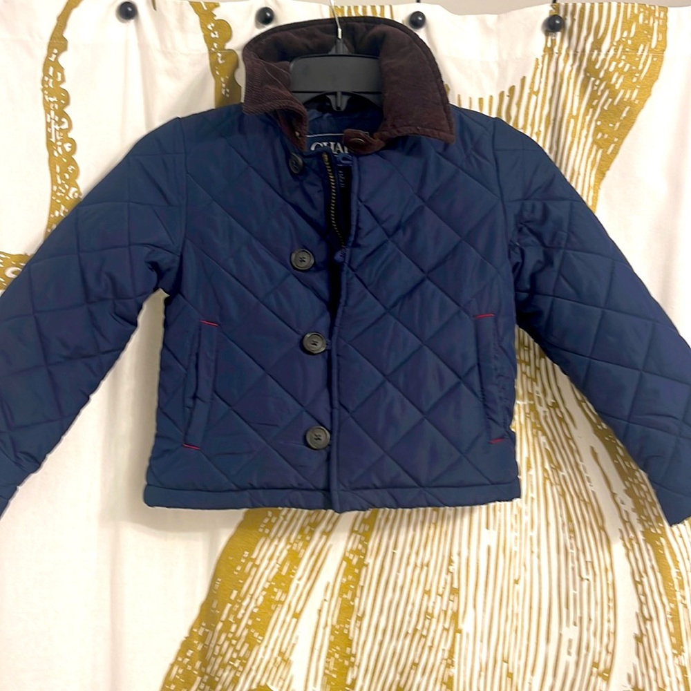 Ralph lauren chaps quilted jacket 4T nwot